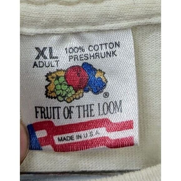 Vintage Mens Graphic T Shirt XL Super Chevy Car Show 90s Single Stitch - Picture 8 of 8